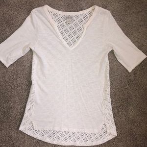 Lucky brand cream top